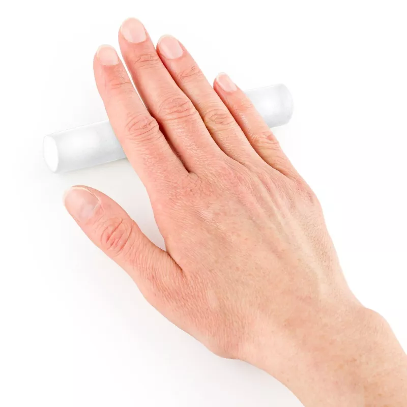 Modeliavimo molis FIMO effect white translucent 8010-014 — permatomo balto efekto, minkštas polimerinis molis, 57 g batonėlis