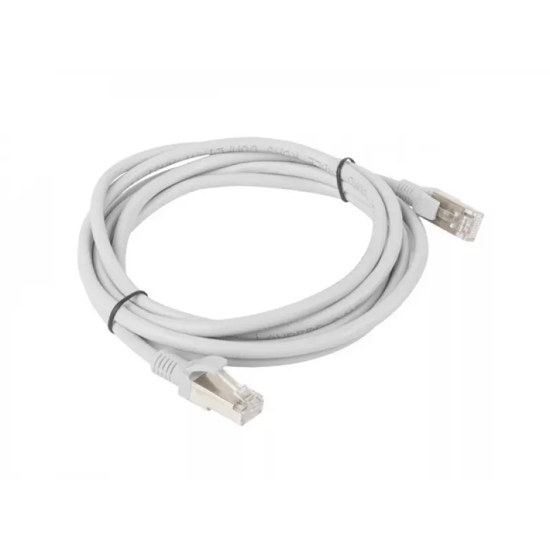 Lanberg PCF5-10CC-0200-S tinklo kabelis Pilkas 2 m Cat5e F/UTP (FTP)