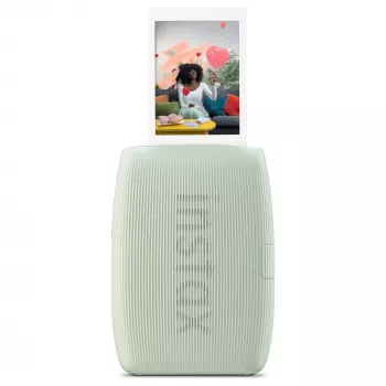 Momentinis spausdintuvas Fujifilm Instax Mini Link3 Sage Green — 800×600 DPI, spausdina 6,2×4,6 cm, Bluetooth, 0,21 kg