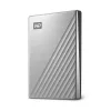 WD My Passport Ultra for Mac WDBKYJ0020BSL - Kietasis diskas - šifruotas - 2 TB - išorinis (nešiojamas) - USB 3.0 (USB-C jungtis) - 256 bitų AES - sidabrinis