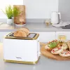 Mini krosnelė Petra PT5032WVDE 2 riekių, kompaktiška 2 lizdų elektrinė mini krosnelė