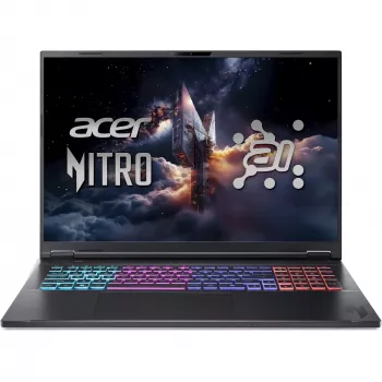 Nešiojamas kompiuteris Acer Nitro 18 AI AN18-61-R698, AMD Ryzen AI 7 PRO 350 3.5 GHz, 18 colių WQXGA 2560×1600, 16 GB DDR5, 1 TB SSD, NVIDIA GeForce RTX 5060, Windows 11 Home, juodos spalvos