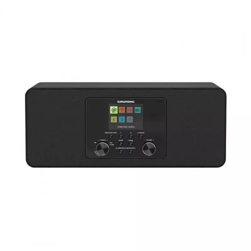 Grundig DTR 5100 2.0 DAB+ WEB Nešiojamas Analoginis ir skaitmeninis Juoda