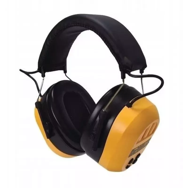 Dewalt DPG17-BX Apsauginės ausinės su Bluetooth, juoda, geltona