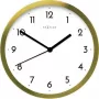 NeXtime klok 2523gw Arabic, Ø44 cm, Sieninis, Auksinis/ Baltas