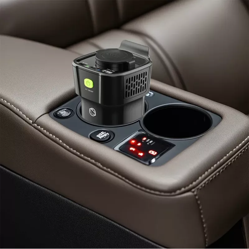 Nuolatinės srovės į kintamos srovės keitiklis MANTA MPI201C 150W — 150 W nuolatinė galia, nuolatinės srovės įėjimas į kintamos srovės išėjimą