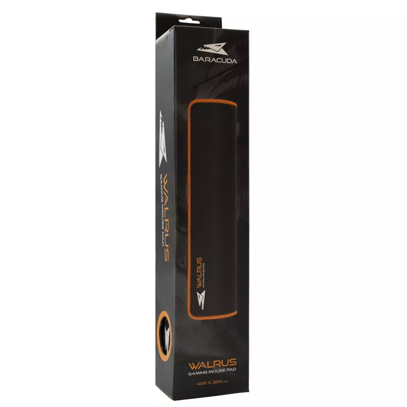 Pelės kilimėlis Baracuda BGMP-021 Walrus juoda/oranžinė 400x300 L