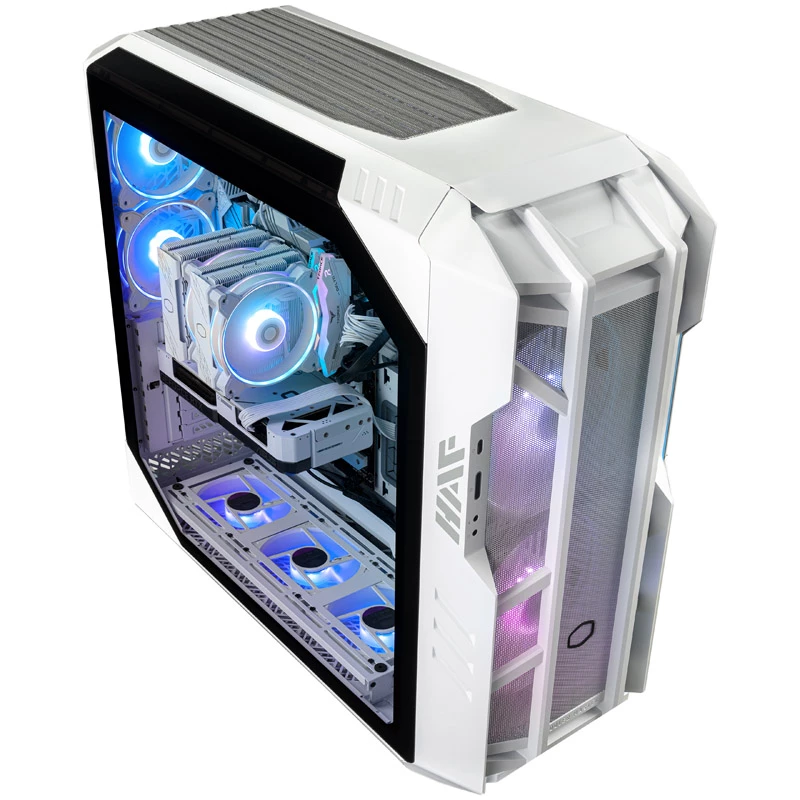 PC korpusas HAF 700 su langu ARGB baltas