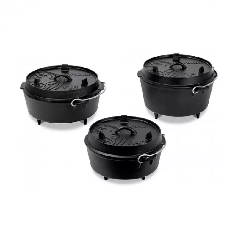 Petromax Dutch oven ft4.5 su kojelėmis