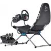 Playseat Challenge X - Logitech G Edition Konsolinė žaidimų kėdė Juoda, Pilka