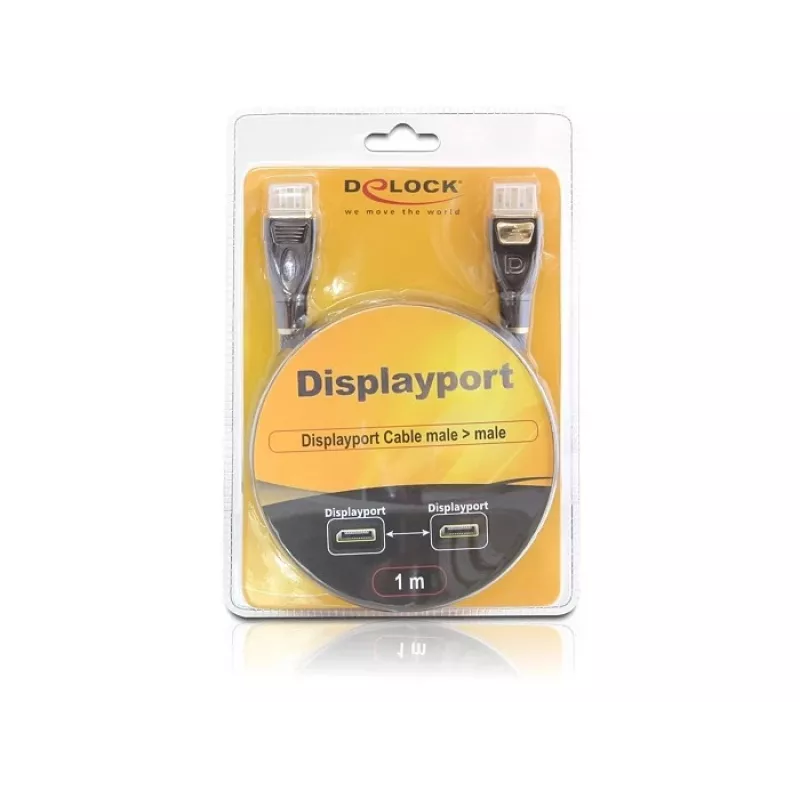 DisplayPort laidas DeLOCK 82773 5 m