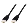 Assmann USB jungiamasis kabelis. A tipo M/M. 3,0 m. USB 2.0 suderinamas. UL. juodas (AK-300100-030-S)
