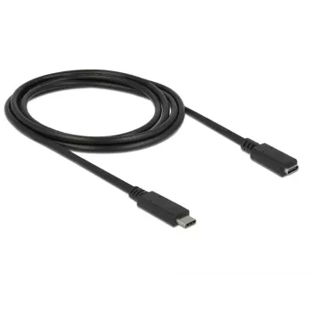 USB kabelis DeLOCK SuperSpeed USB 3.2 Gen 1 2m USB C juodas