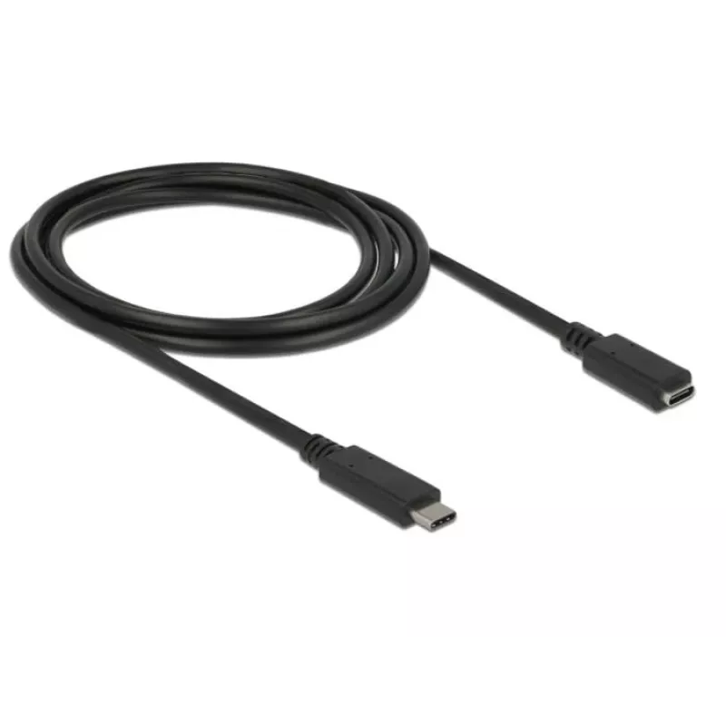 USB kabelis DeLOCK SuperSpeed USB 3.2 Gen 1 2m USB C juodas