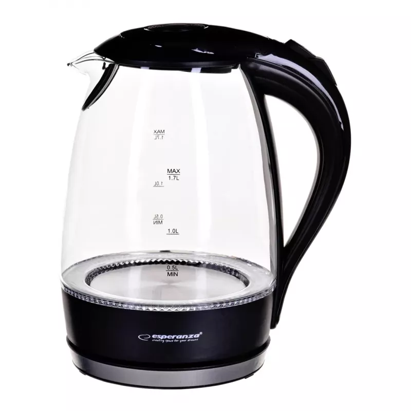 Esperanza - Virdulys elektrinis Nza Salto Angel EKK011K 2200W 1,7l juodas (EKK011K)