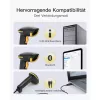 inateck Barcodescanner 35 Juoda [BCST-35_Juoda]