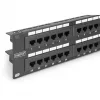 DIGITUS - Pataisų skydas - RJ-45 X 48 - Pilka, RAL 7035 - 2U - 48 prievadų (DN-91648U)