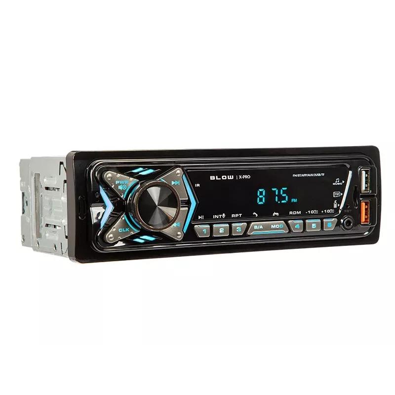 BLOW X-PRO MP3/USB/micro USB/BLUETOOTH automobilinis radijas juodas
