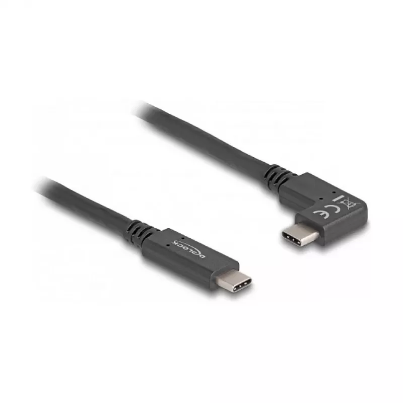 USB laidas DeLOCK 80037 1 m USB C Juoda