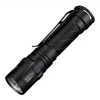 Rankinis žibintuvėlis Nitecore MT2C Pro, kompaktiškas aliumininis LED, USB įkraunamas, 50 lm min, atsparus vandeniui 2 m, smūgiams atsparus, 117.5 mm, 64 g, juodas