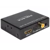 HDMI stereo / 5.1 kanalų garso išskyriklis 4K, adapteris juodas