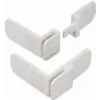 Vaikiška spintelės spynelė Olympia BS 820, balta, 2 vnt., 86×80×38 mm