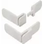 Vaikiška spintelės spynelė Olympia BS 820, balta, 2 vnt., 86×80×38 mm