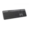 Logitech Signature plonas Solar+ K980 belaidė klaviatūra, grafito spalvos, JAV išdėstymas