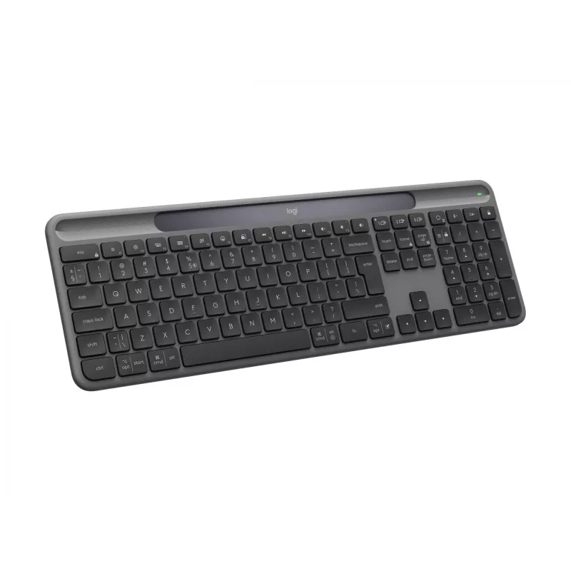 Logitech Signature plonas Solar+ K980 belaidė klaviatūra, grafito spalvos, JAV išdėstymas
