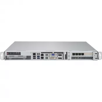 Supermicro - SuperChassis 515-R407 - 1U montuojamas stovo korpusas STD ir WIO MB 2 x 2,5 šviesos diodai 4 x PWM ventiliatorius 2 x ventiliatoriai AOC aušinimui PSU 400 W 43 x 437 x 429 mm