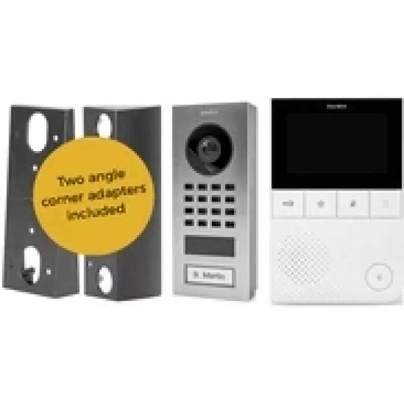 Doorbird D11 Home-Set, 10,2 cm (4 colių), IPS, 800 x 480 pikselių, 1080p, itin platus, 200°