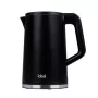 IDEAL virdulys 1,7 l, plieninis korpusas, 1500 W galia, juodas