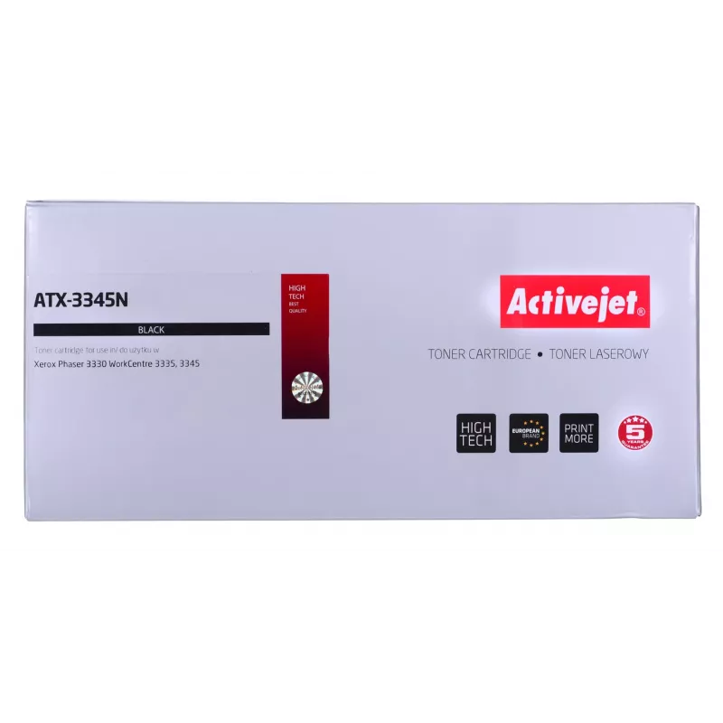 Activejet ATX-3345N tonerio kasetė (Xerox 106R03773 pakaitalas; Supreme; 3000 puslapių; juoda)