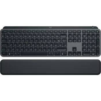 Logitech MX Keys S klaviatūra RF belaidė + Bluetooth AZERTY prancūziška grafito (920-011570)
