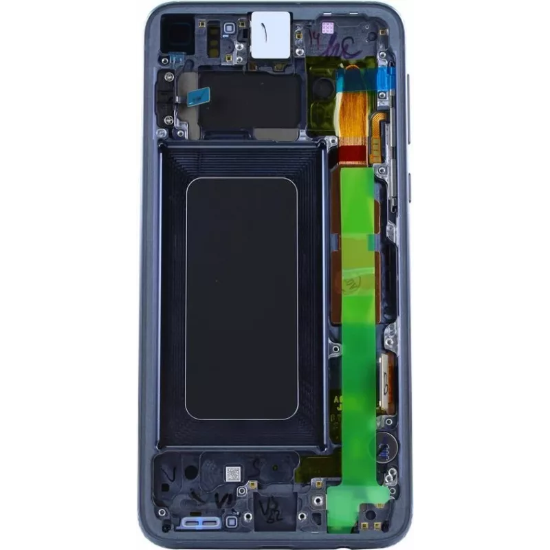 Samsung priekinis LCD rėmelis juodas SM-G970F Galaxy S10e (GH82-18852A)