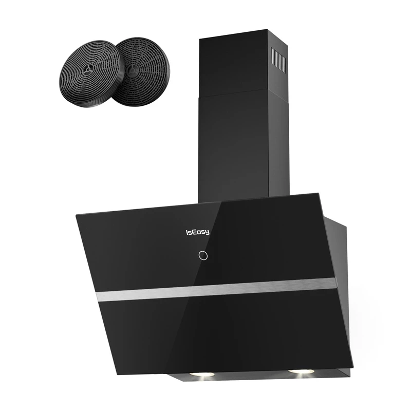 Virtuvės gartraukis IsEasy TV5290D4-CC-I2 su galingu siurbimu ir elegantišku dizainu