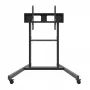 Monitoriaus vežimėlis EDBAK TR19 ekranams iki 130 kg, plokštė 1000×600 mm