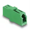 Skaidulinės optikos adapteris LC Simplex lizdas į LC Simplex lizdas APC žalias DeLOCK 87984