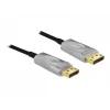 DeLOCK - DisplayPort laidas - DisplayPort (V) į DisplayPort (V) - DisplayPort 1,4 - 15,0 m - palaiko 8K UHD (7680 x 4320) - juodas (85886)