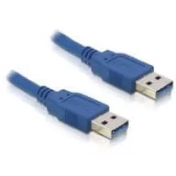 USB laidas DeLOCK USB 3.0-A vyriškas/vyriškas – 1 m