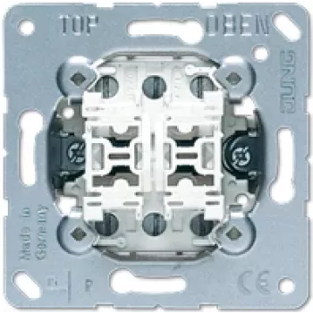 Jung Switch & push button Electrical Switch Aliuminis (532-4U)