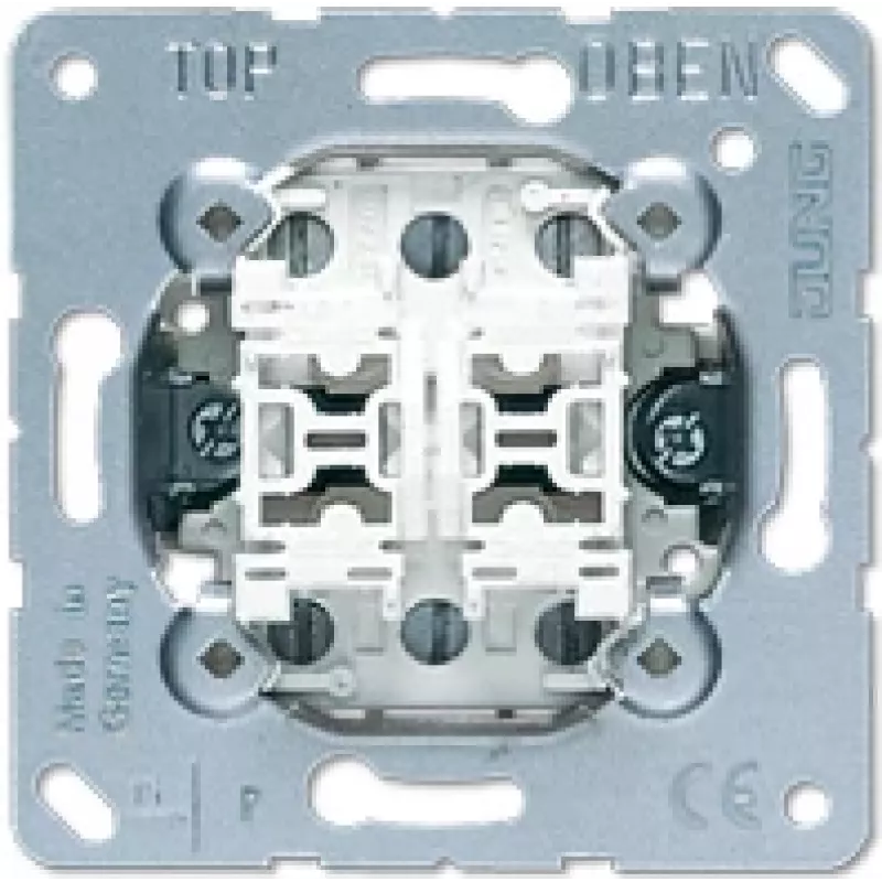 Jung Switch & push button Electrical Switch Aliuminis (532-4U)