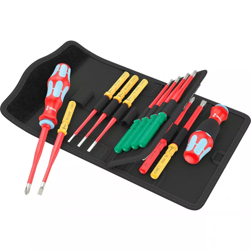 Wera Kraftform Kompakt VDE Stainless 17 itin plonas atsuktuvų rinkinys (05006631001)