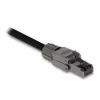 Tinklo kabelis DeLOCK RJ45 kištukas Cat.8.1 STP be įrankių juodas