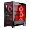 MODECOM korpusas VOLCANO EXPANSE T APEX ARGB MIDI juodas