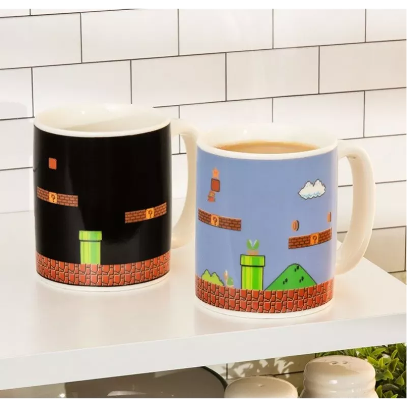 Paladone Super Mario Bros karščio keičiamas puodelis
