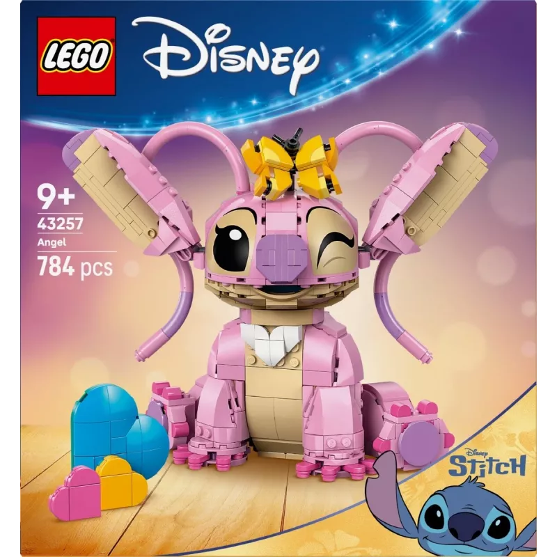 LEGO Disney kolekcionuojama mini konstrukcija Andzia Angel 43257 — 784 detalės, 250 mm aukštis, amžius 9+