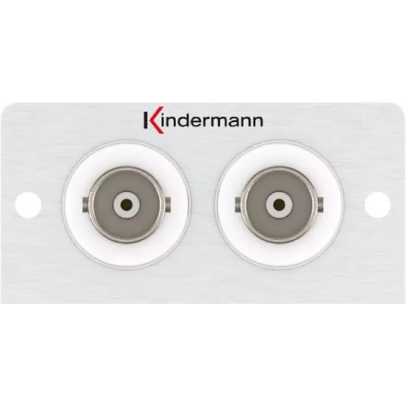 Kištukinis lizdas 2 x BNC Kindermann 7444000538