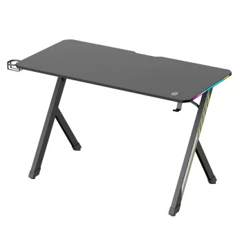 NanoRS žaidimų stalas su LED apšvietimu 120x60cm RS10