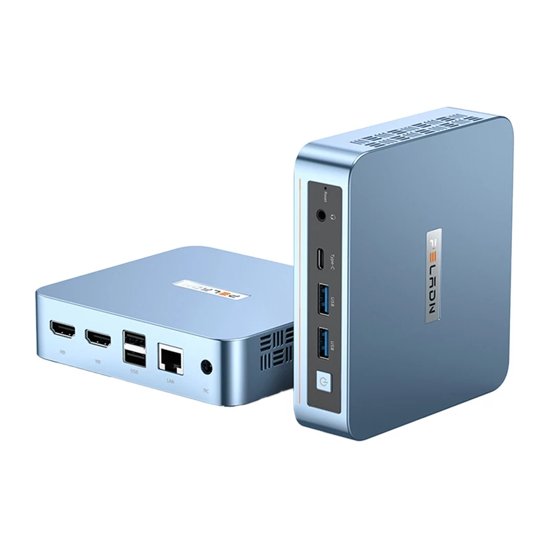 Mini PC Peladn N95 su 16 GB RAM ir 512 GB SSD